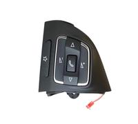 Boutons commande volant Compatible Avec Vw Pour Amarok Pour Caddy Auto Accessoires Intérieurs Accessoires Bouton Multifonction De Commutateur De Volant OEM 5C0959537B538(Left)