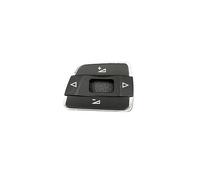 Boutons Commande Volant Coque Bouton Volant Pour Réglage Du Son Pour VW Pour Sharan Pour Maitway Pour EOS Pour Golf Pour Plus Pour Passat 2011-2015(L with Chrome)