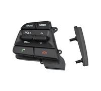 Boutons Commande Volant Interrupteur Commande À Distance Au Volant Gauche Pour Hyundai Pour Solaris 1.6L 2017-2018, Bouton Volume(Left Side)