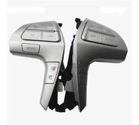 Boutons Commande Volant Pour Toyota pour Camry 84250-06180 | Bouton commande audio volant couleur argent/or UV avec Bluetooth(Argent)