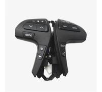 Boutons Commande Volant Pour Toyota pour Camry 84250-06180 | Bouton commande audio volant couleur argent/or UV avec Bluetooth(Dumb Black)