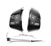 Boutons Commande Volant Télécommande Volant À 8 Touches Pour Hyundai Pour Elantra HD 2008, 2009, 2010, 2011, 96700-2H500 96700-2H510(Piano black)