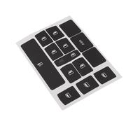 Boutons Compatible Avec A3 Pour 8P 2004 2005 2006 2007 2008 Autocollant En Vinyle Pour Bouton De Voiture