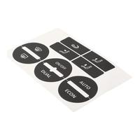 Boutons Compatible Avec VW Pour Passat 2005 2006 2007 2008 2009 2010 Kit De Décalcomanies Bouton Commande Climatisation Autocollants ON OFF AUTO DUAL ECON