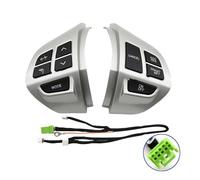 Boutons Contrôle Volant Pour Mitsubishi Pour Outlander XL 2.4 CW5W 4b12 2008 Bouton De Régulateur Vitesse Sonore Au Volant 5 Broches(Sliver)