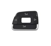 Boutons Contrôle Volant Pour VW Pour Passat B7 Pour Sharan 2011 - 2015 Couvercle Bouton Commande Audio Multifonctionnel Pour Interrupteur Au Volant 1 Pièce(1pcs A Left L)
