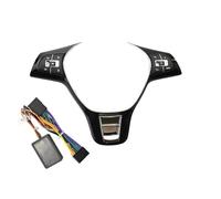 Boutons Contrôle Volant Pour VW Pour Polo Pour Golf 2014 - 2019 Bouton Commande Du Volant Volume Modifié Commutateur Audio Multifonction Téléphone(Style D2 Thin)