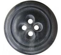 Boutons Costume Chiné Gris Foncé 4 trous 20 mm X 3 - Union Knopf(...) - Gris G