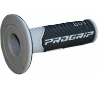 Progrip Poignées 801 – Paire – Gris gel – D.22-25 – Universelles Cross/Motocross