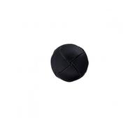 Boutons cuir manteau à queue Noir 23mm X 2 - Union Knopf