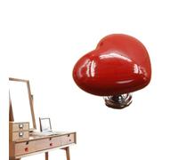 Boutons d'armoire en forme de cœur | Mignonne forme de cœur d'amour me tire poignées | Beaux boutons de meubles décoratifs en forme de cœur d'amour mignon en céramique armoire commode poignée de