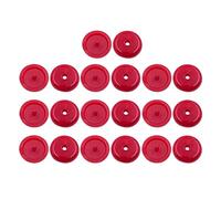 Boutons d'arrêt de ceinture de sécurité pour empêcher la boucle de ceinture de glisser vers le bas de la ceinture, rouge, diamètre : 16 mm