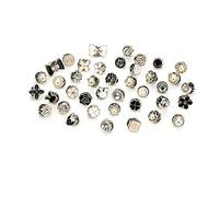 Boutons de broche, boutons d'épingle de sécurité 40 pièces de chemises pour femmes boutons de broche boutons de couverture sacs sac à dos veste chapeau vêtements