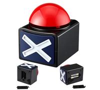 Boutons de buzzer du quiz - jeu de buzzer d'alarme de jeu de jeux, outils de luminaire Flash Sound | Bouton poussoir de compétition amusante, système d'alerte bruyant pour les anciens événements de fê