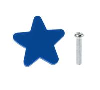 Boutons De Chambre D'enfants Poignées En Caoutchouc Souple Étoile Lune Nuage Meubles Tiroir Tire