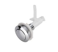 Boutons de chasse d'eau, Bouton poussoir simple rond for toilettes, bouton for réservoir d'eau de toilette, remplacement for couvercle, trou 38-45 mm
