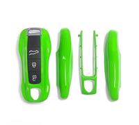 Boutons de Clé Télécommande de Voiture Étui de clé Vert Python modifié pour Cayenne, pour Macan, 911 GT3R, pour Panamera pour 718 - Décoration et Accessoires pour clés(Type B)