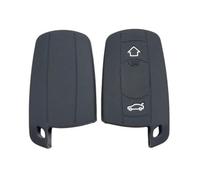Boutons de Clé Télécommande de Voiture Étui de Protection en Silicone A+ pour clé de Voiture télécommandée pour BMW Série 3 et 5 (2006-2011)(Black)
