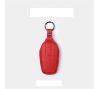 Boutons de Clé Télécommande de Voiture Étui de Protection pour clé de Voiture, Porte-clés, Pochette Lea pour Ferrari pour 488, pour SF90, pour 812, pour F8 pour Roma(J)