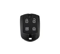 Boutons de Clé Télécommande de Voiture Lot de 5 Coques de clé de Voiture pour Alarme antivol pour Positron PXN52 293 EX300 330 360 (Brésil) - Boîtier de Commande 3/4 Boutons(A 5PCS)