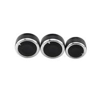 Boutons De Climatisation De Voiture, Bouton De Commande De Chauffage Pour Nissan Pour Tiida Pour NV200 Pour Livina Pour Geniss Pour Sylphy Autocollant Garniture Intérieure(Noir)