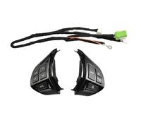 Boutons de commande au volant de voiture Bouton de commande audio/adapté for Mitsubishi ASX 2007-2012 / adapté for Outlander(Pianoblack 5pin)