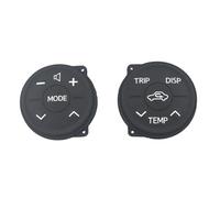 Boutons De Commande Au Volant Multifonctions 2 Pièces Pour Toyota Pour Prius 30 XW30 2009-2013 Pour Prius Eco ZWV30L Bouton Multifonction Volant Interrupteur Commande Panneau En Caoutchouc