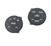 Boutons de Commande au Volant Multifonctions Panneau Bouton Commande Commutateur Volant Multifonction Caoutchouc Pour Toyota Pour Prius 30 09-13 Pour Eco 10-13 ZWV30 XW30 10-12