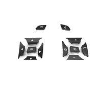 Boutons de Commande Compatible Avec Benz Pour W204 2011 2012 2013 2014 OEM 2185400162 Boutons Commutation Volant Voiture Pièces Et Accessoires(Black,1 Pair)
