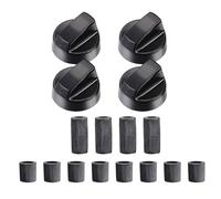 Boutons De Commande Cuisinière - Cadrans Thermostat Remplacement, Accessoires | Kit Réparation Domicile, Appareil Cuisine Gaz Électrique, Résistant La Chaleur, Durable, Ensemble Commutateurs Rotatifs