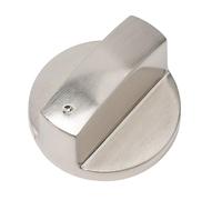 Boutons de commande de cuisinière à gaz, 2 pièces, 6/8 mm, bouton de commande de cuisinière à gaz, bouton de commutation de brûleur de cuisinière en métal, boutons en alliage de zinc de remplacement f