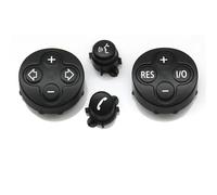 Boutons De Commande Du Volant Couvercle de bouton de volume de volant multifonction pour voiture, garniture de commutateur de régulateur de vitesse adaptée aux MINI R55-R61(Model A 4PCS)