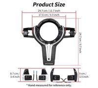 Boutons De Commande Du Volant Interrupteur de vitesse de régulateur de vitesse à distance, palette de changement de vitesse, compatible avec BMW F10 F30 F20 F25 F26 F48 3 6 550D(A F30)