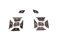 Boutons De Commande Du Volant Interrupteur de volant multifonction Convient pour Benz CEA GLK Classe X204 W212 W156 W246 W207 W117 W218(Brown 1 Pair)