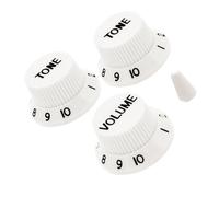 Boutons de commande marqués par tonalité pour jeu de, Wihte black