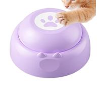 Boutons de communication - Bouton d'enregistrement vocal pour dressage d'animaux de compagnie, appareil parlant personnalisable avec lecture claire, clics d'entraînement interactifs pour chiens et