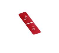 Boutons De Commutation Déverrouillage Porte Intérieure Gauche Droite Compatible avec Benz pour Classe ML GL W166 2012-2015 A W176 2013-2018 Bouton Frein à Main(Red Left)