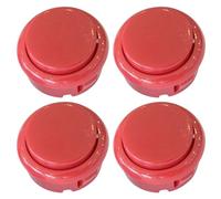 Boutons de console d'arcade 30 mm, boutons poussoirs, joystick de jeu, boutons de console de jeu antiadhésifs, console de jeu d'arcade longue durée machine trans pour la maison salle de jeux