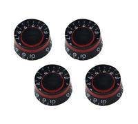 Boutons de contrôle d'effet de basse, boutons de rotation, boutons de potentiomètre de guitare, boutons de rechange pour guitare