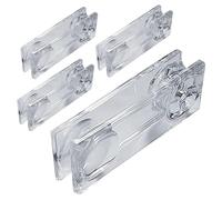 Boutons de cordon aveugle, bouton de cordon aveugle transparent | BOUCLE DE CORDE DE COUPE DE FENECTION 4X,Rideaux de sécurité Handle du tendeur de mobilier de tension accessoire à la mode