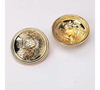 Boutons de couture, boutons artisanaux, 10 pièces 15 mm/18 mm/20 mm/23 mm/25 mm, boutons ronds en métal, style rétro, tige de lion, for bricolage, couture, jeans, costumes, manteaux, chemises, robes,
