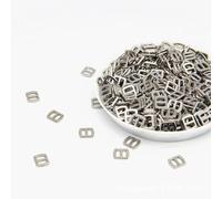Boutons de couture, boutons artisanaux, 100 mini boutons métalliques ultra-petits, bricolage, couture faite main, vêtements de poupée, chaussures, boucles de ceinture, accessoires 3 mm(Silver)