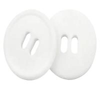 Boutons de couture, boutons artisanaux, boutons de couture, boutons en résine carrés ronds colorés for enfants 18/21/25/28/30 mm, boutons de couture for vêtements et loisirs créatifs(Round White,25mm)