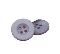 Boutons de Couture Lot de 10 boutons à quatre œillets en résine 9 30 mm for pull, chemise, couture, bricolage, vêtements, artisanat, scrapbooking(Gray,24L 15.0 MM)