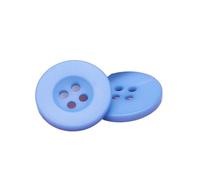 Boutons de Couture Lot de 10 boutons à quatre œillets en résine 9 30 mm for pull, chemise, couture, bricolage, vêtements, artisanat, scrapbooking(Sky blue,24L 15.0 MM)