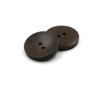 Boutons de Couture Lot de 10 boutons ronds en bois à 2/4 trous 38 mm for vêtements, manteaux, décorations DIY, accessoires couture, 5 couleurs option(TYPE-K,10pcs 10mm)