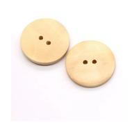Boutons de Couture Lot de 10 boutons ronds en bois à 2/4 trous 38 mm for vêtements, manteaux, décorations DIY, accessoires couture, 5 couleurs option(TYPE-A,10pcs 15mm)