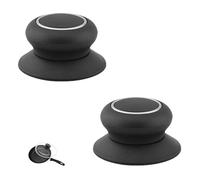 Boutons de Couvercle Casserole en Plastique,Lot de 2 Pièces Résistantes à la Chaleur,Poignée de Couvercle,Remplacement Facile pour Poignée de Tefal,Couvercle de Marmite,Casserole,Accessoire de Cuisine