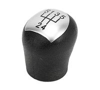 Boutons de Décalage à 5 Vitesses, ABS 5 Gear Car Manuel Shift Lever Stick Head Gear Shift SHIFTER SHIFTER SHOBS 11 Mm Diamètre Intérieur pour 2006-2008 (Argent noir)