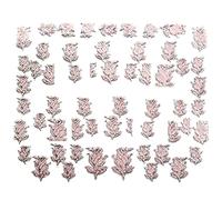 Boutons de décoration de fleurs roses 3D en relief Nail Art Decal Tips Outil de manucure - 12 pratiques et populaires